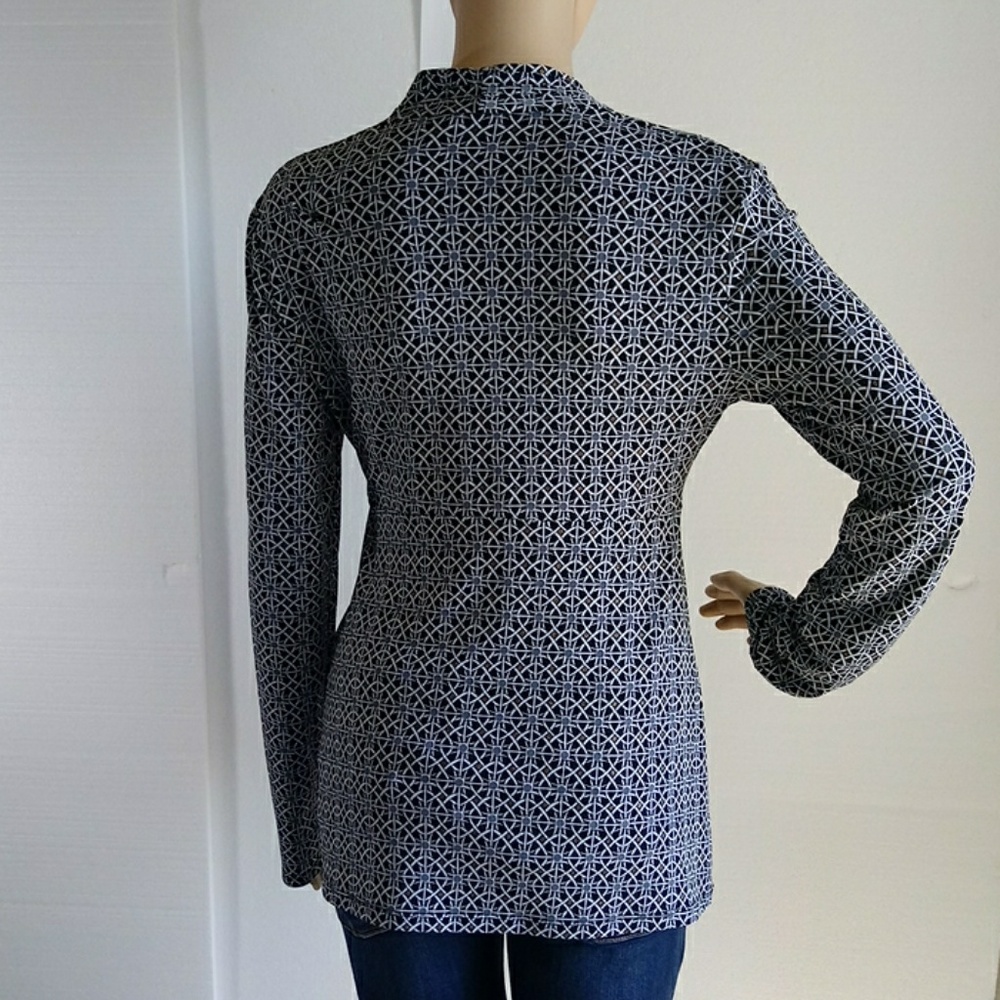 INC International Concepts Gray Top Size Medium - Picture 4 of 8